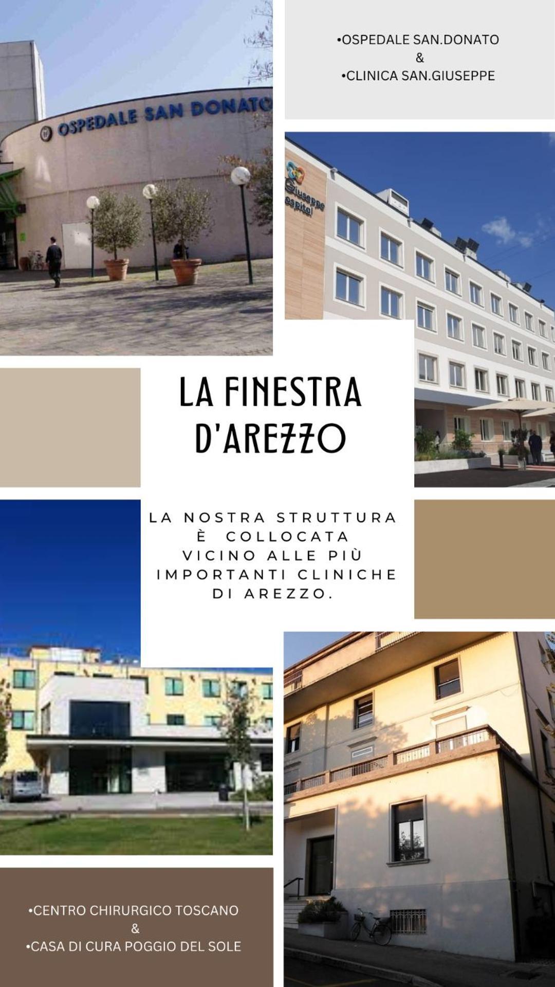 La Finestra D'Arezzo Lejlighed Eksteriør billede